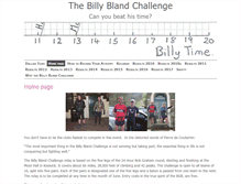 Tablet Screenshot of billyblandchallenge.org.uk